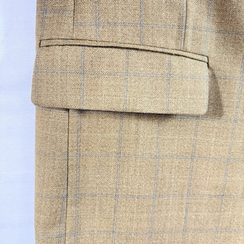 Como Milano Collection Carmel Plaid‎ 3 button Lightweight Sport Coat